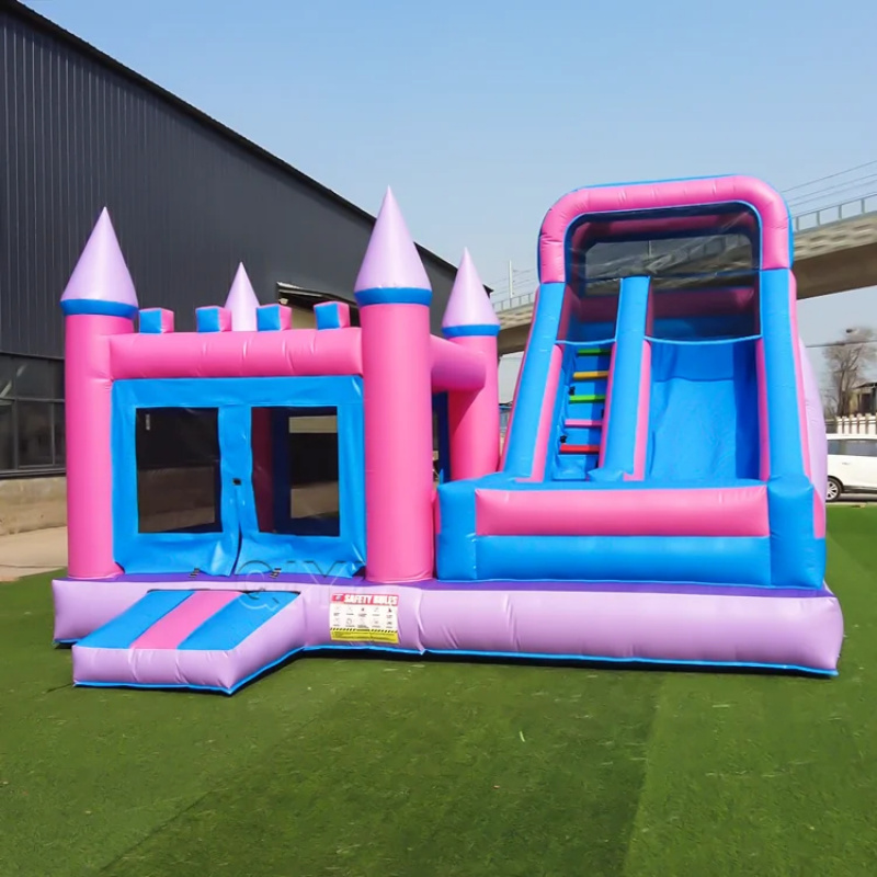 Kids Outdoor Bounce House - Коммерческий надувной батут-замок класса люкс с