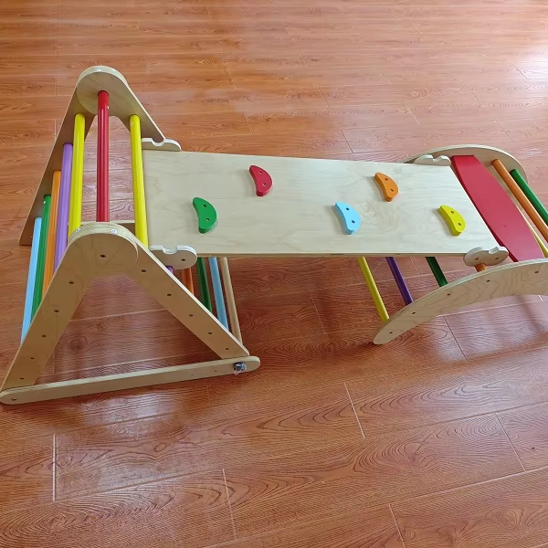 Kids Outdoor Wooden Climbing Frame - Хит продаж: Деревянный игровой комплекс Монтессори