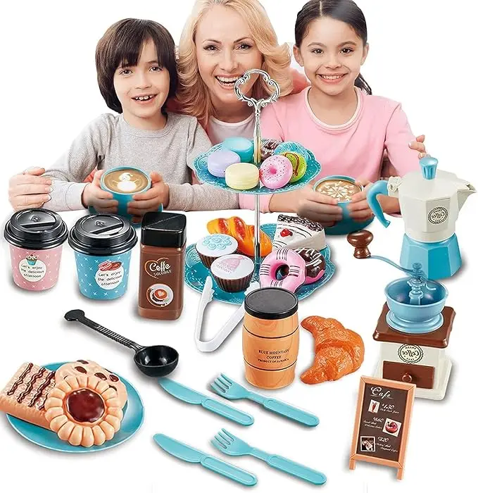 Kids Outdoor Kitchen Diy - Игровой набор для ролевых игр: Кофейный