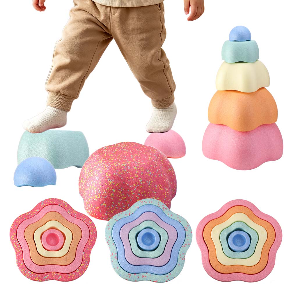 Stepping Stone Foam - Речные камни, балансировочные камни, игра на