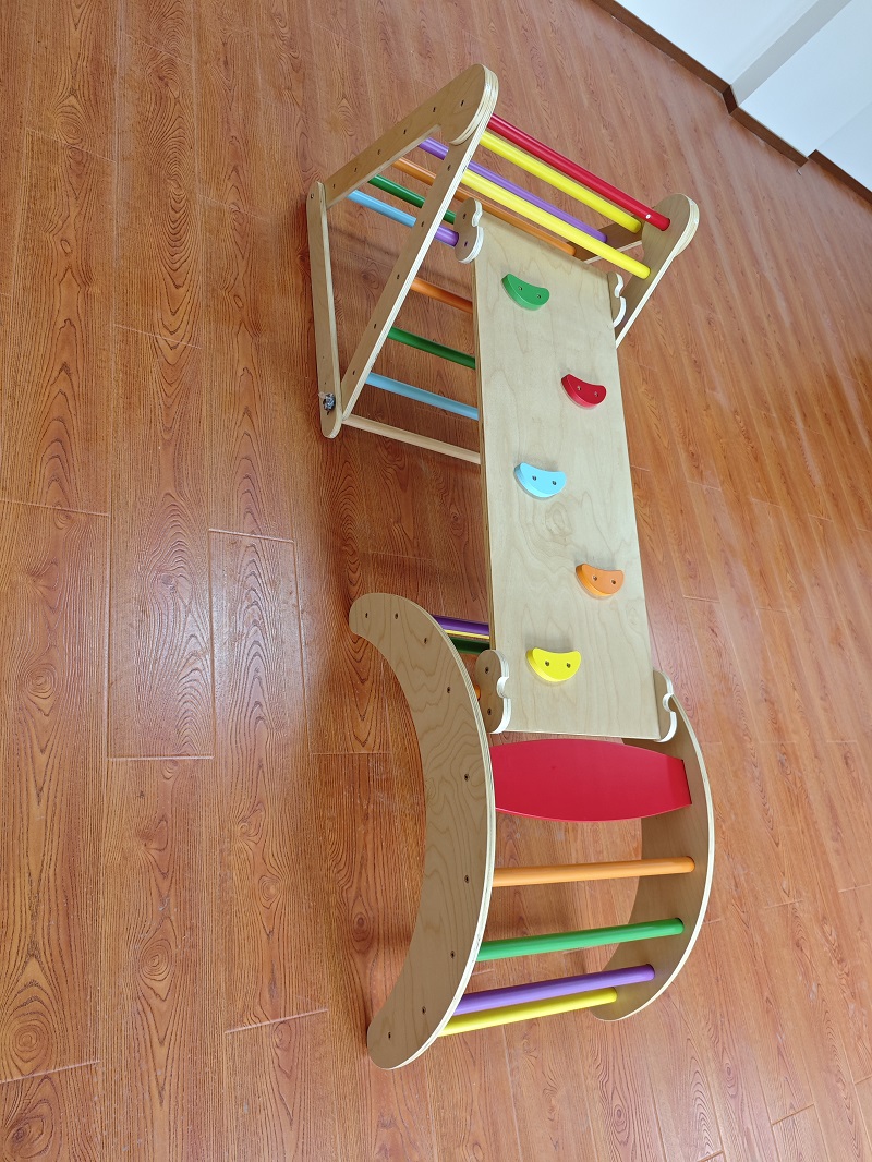Хит продаж: Деревянный игровой – обзор и цена Kids Outdoor Wooden Climbing Frame