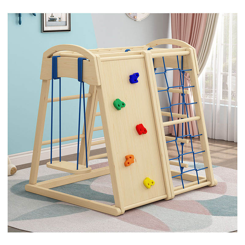 Деревянный игровой комплекс Мо – обзор и цена Kids Outdoor Wooden Climbing Frame