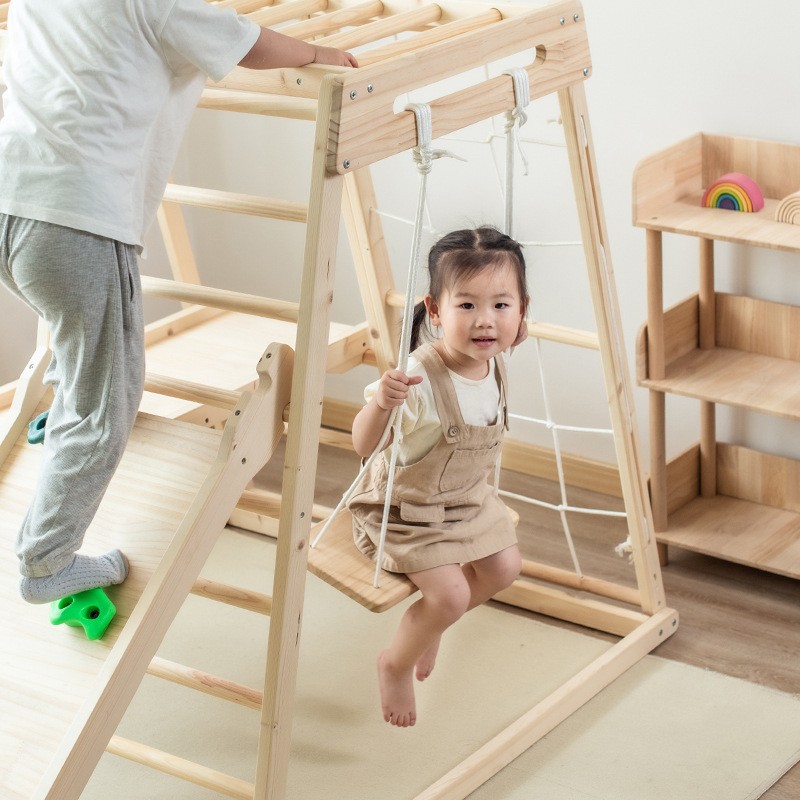 Детский уличный комплекс для л – обзор и цена Kids Outdoor Wooden Climbing Frame