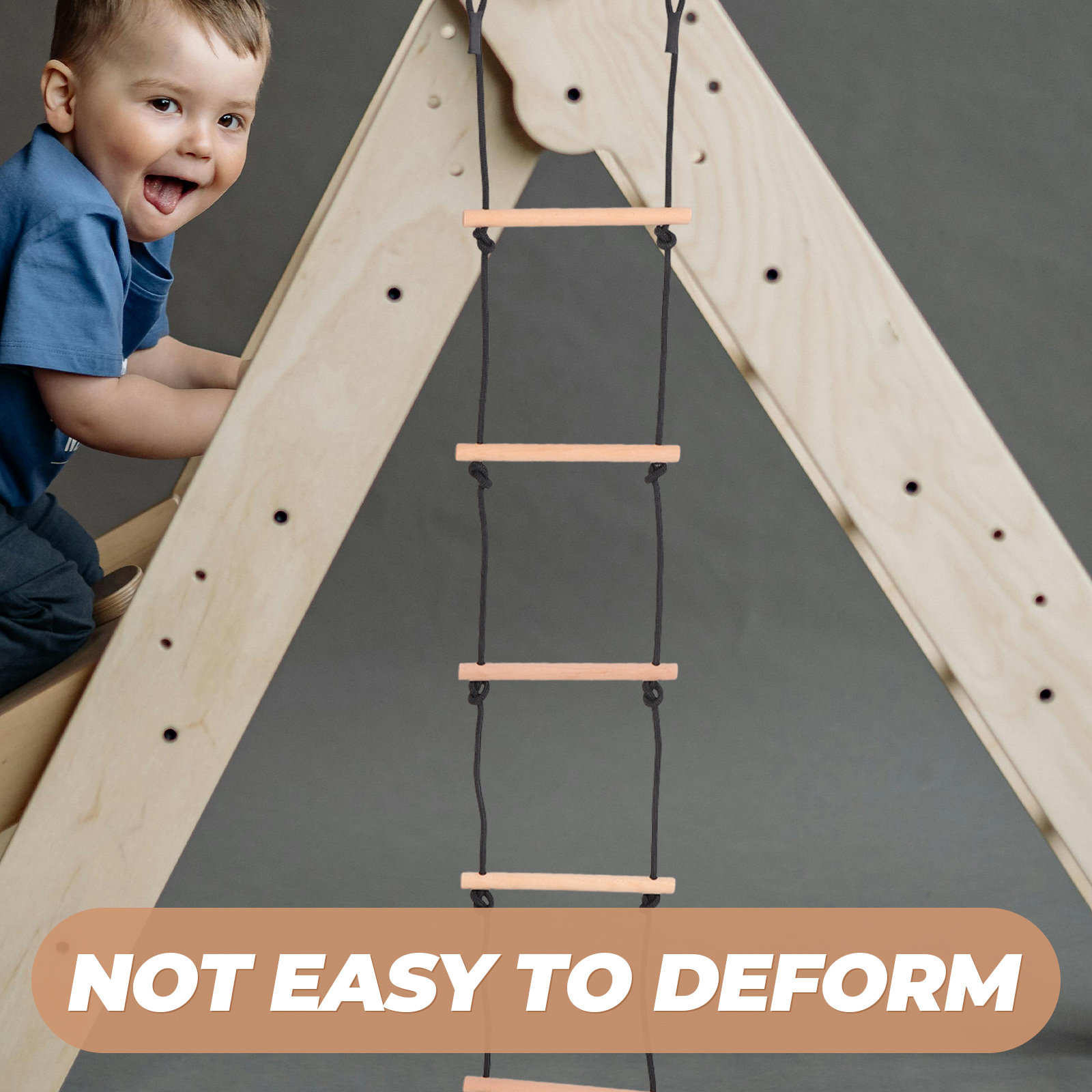 1 комплект: детская веревочная – обзор и цена Kids Outdoor Wooden Climbing Frame
