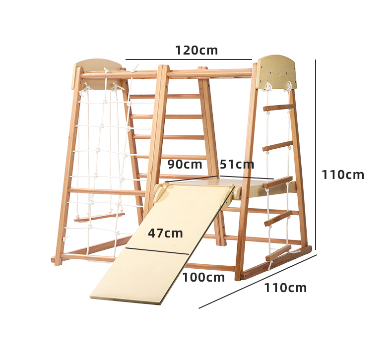 Детский уличный домашний трена – обзор и цена Kids Outdoor Wooden Climbing Frame