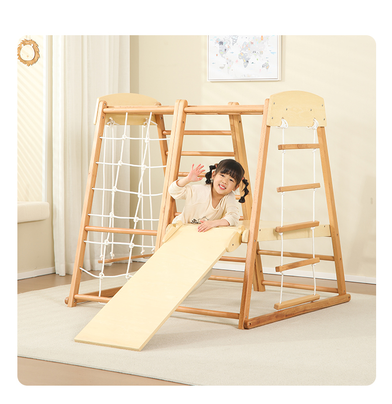 Детский уличный домашний трена – обзор и цена Kids Outdoor Wooden Climbing Frame