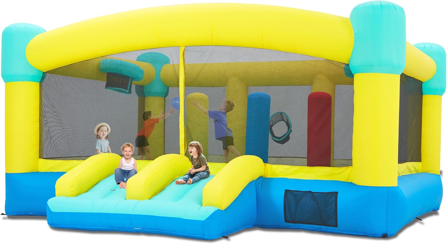 Большой надувной батут, 15 x 1 – обзор и цена Kids Outdoor Bounce House