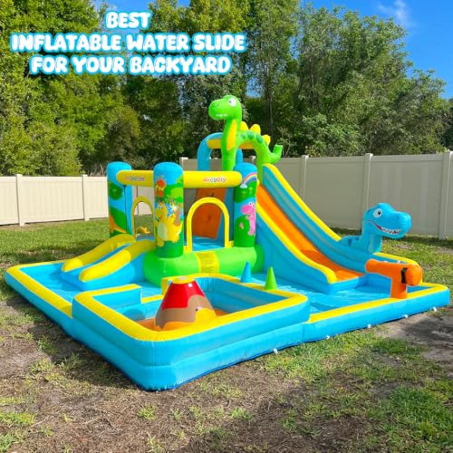 Надувная водная горка для улиц – обзор и цена Kids Outdoor Bounce House