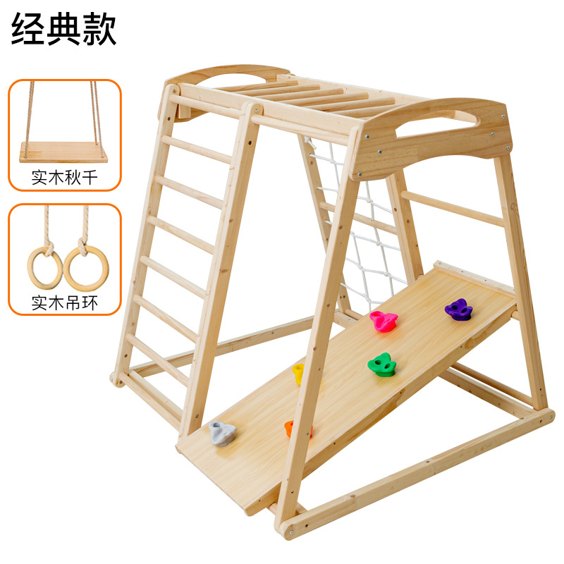 Детский игровой комплекс Jungl – обзор и цена Kids Outdoor Wooden Climbing Frame
