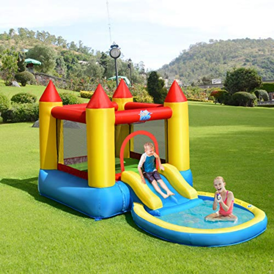 Надувной батут для детей 3-5 л – обзор и цена Kids Outdoor Bounce House