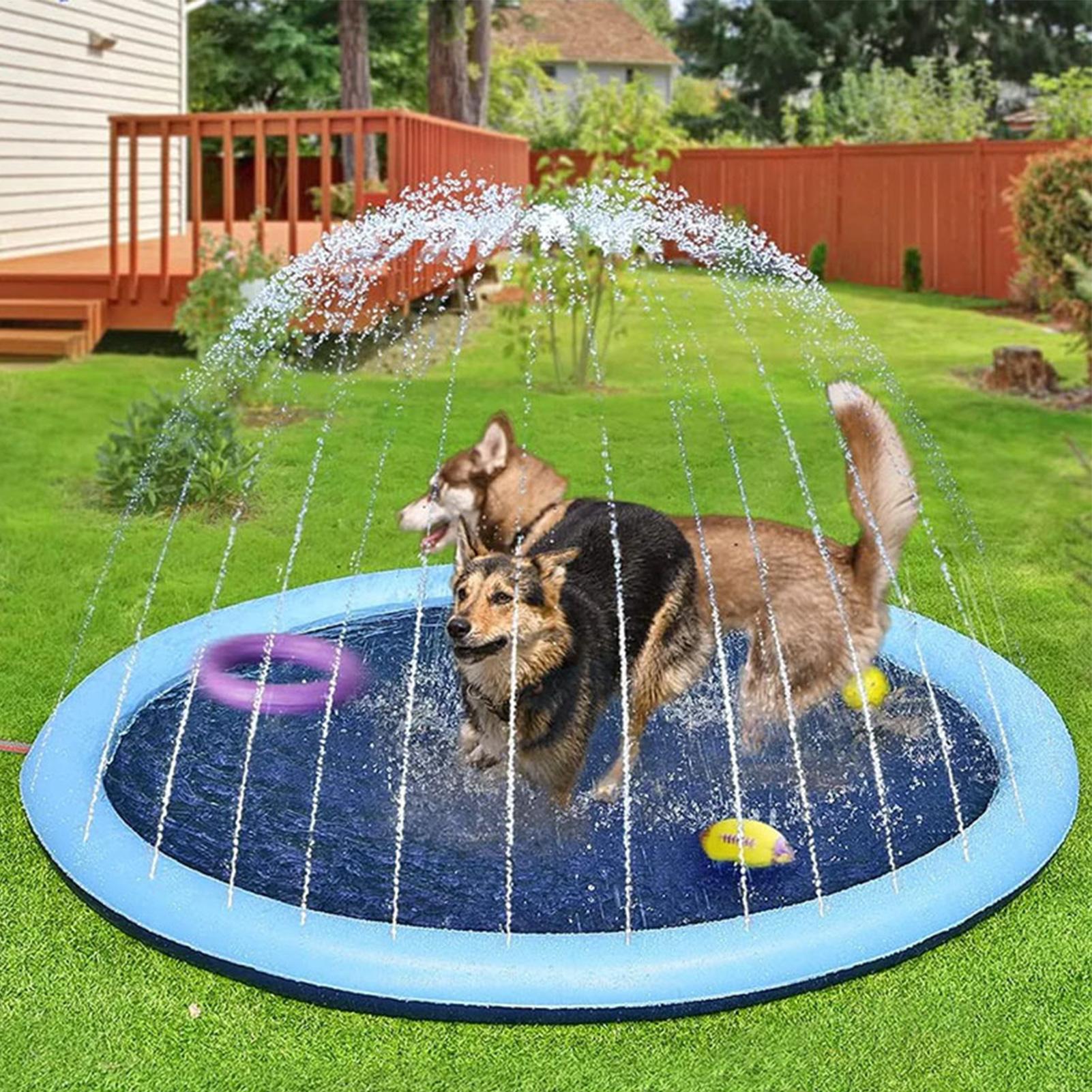 Надувной водный коврик-разбрыз – обзор и цена Kids Outdoor Mat