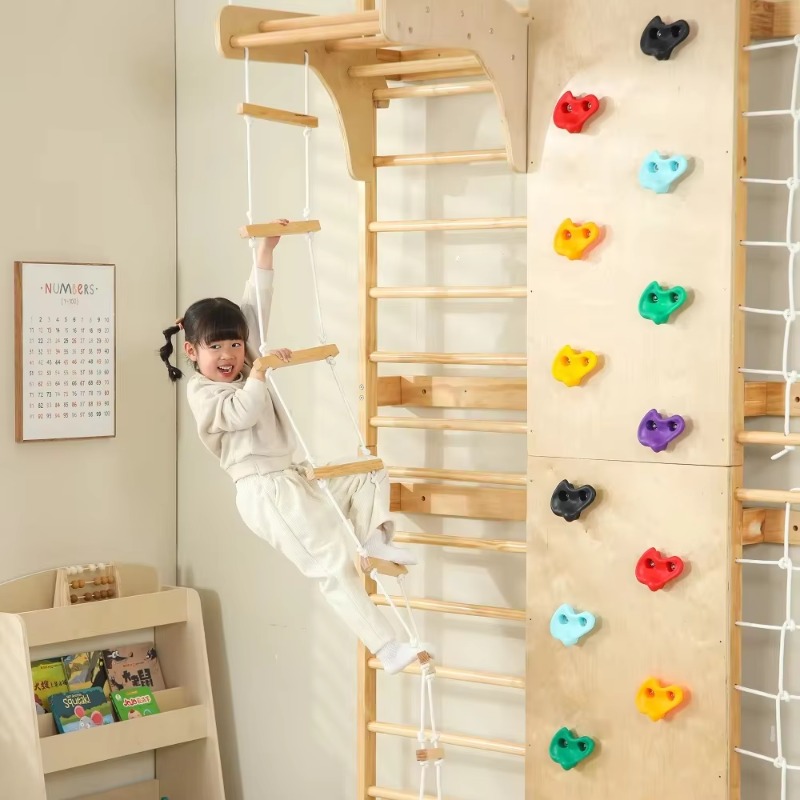 Деревянная шведская лестница д – обзор и цена Kids Outdoor Wooden Climbing Frame