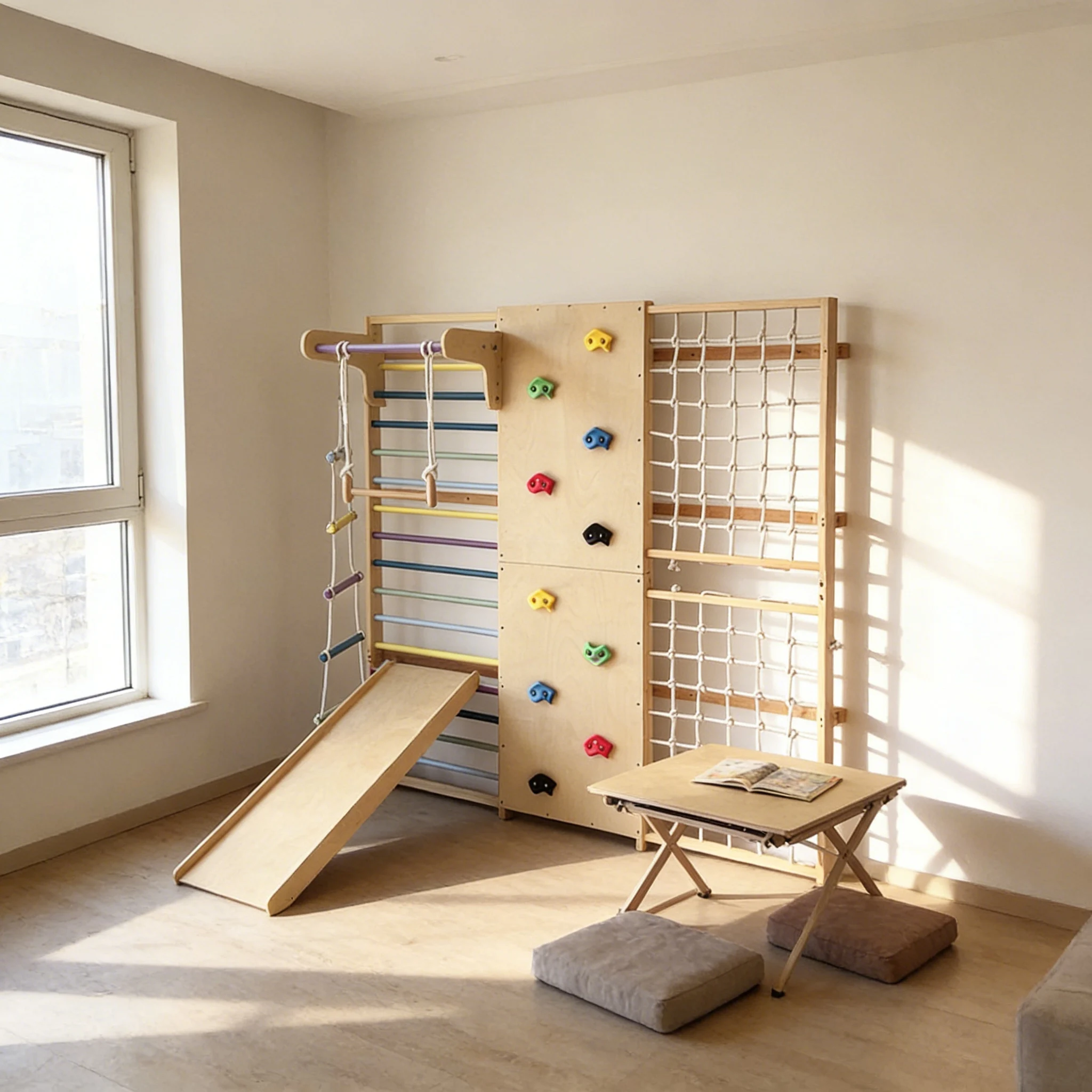 Профессиональный уличный спорт – обзор и цена Kids Outdoor Wooden Climbing Frame