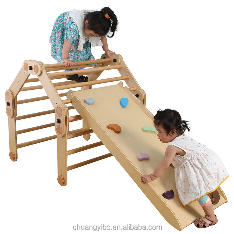 Детский деревянный игровой ком – обзор и цена Kids Outdoor Wooden Climbing Frame