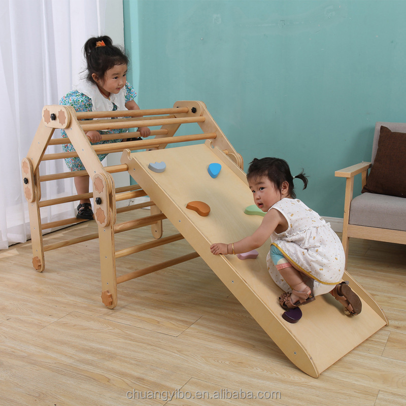 Детский деревянный игровой ком – обзор и цена Kids Outdoor Wooden Climbing Frame