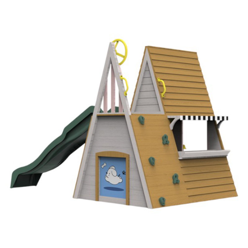 Детская уличная игровая площад – обзор и цена Kids Outdoor Wooden Climbing Frame