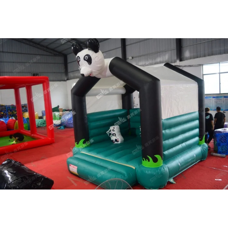 Надувной батут-замок Panda 13  – обзор и цена Kids Outdoor Jumping