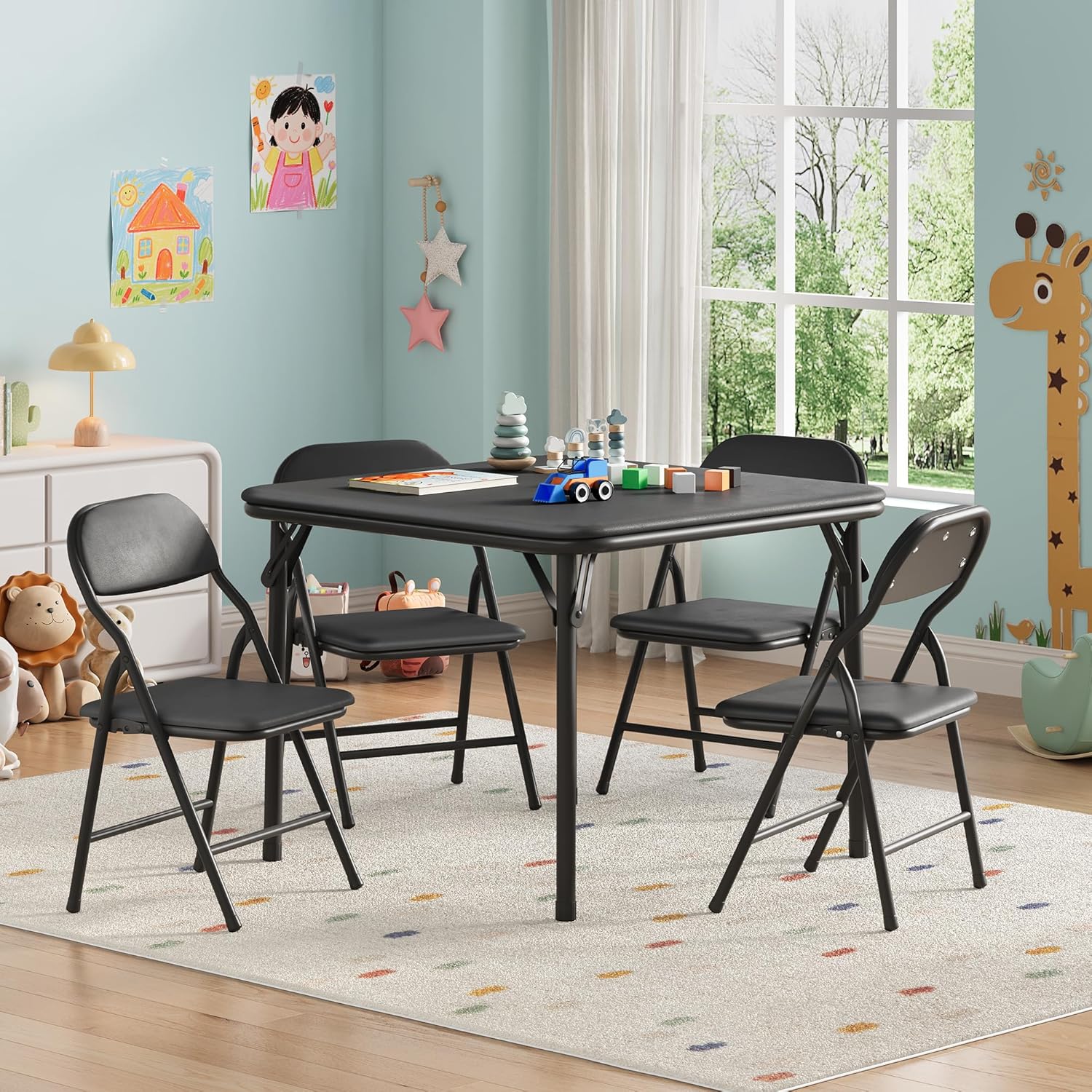 Набор из 5 предметов: детский  – обзор и цена Kids Outdoor Table And Chairs