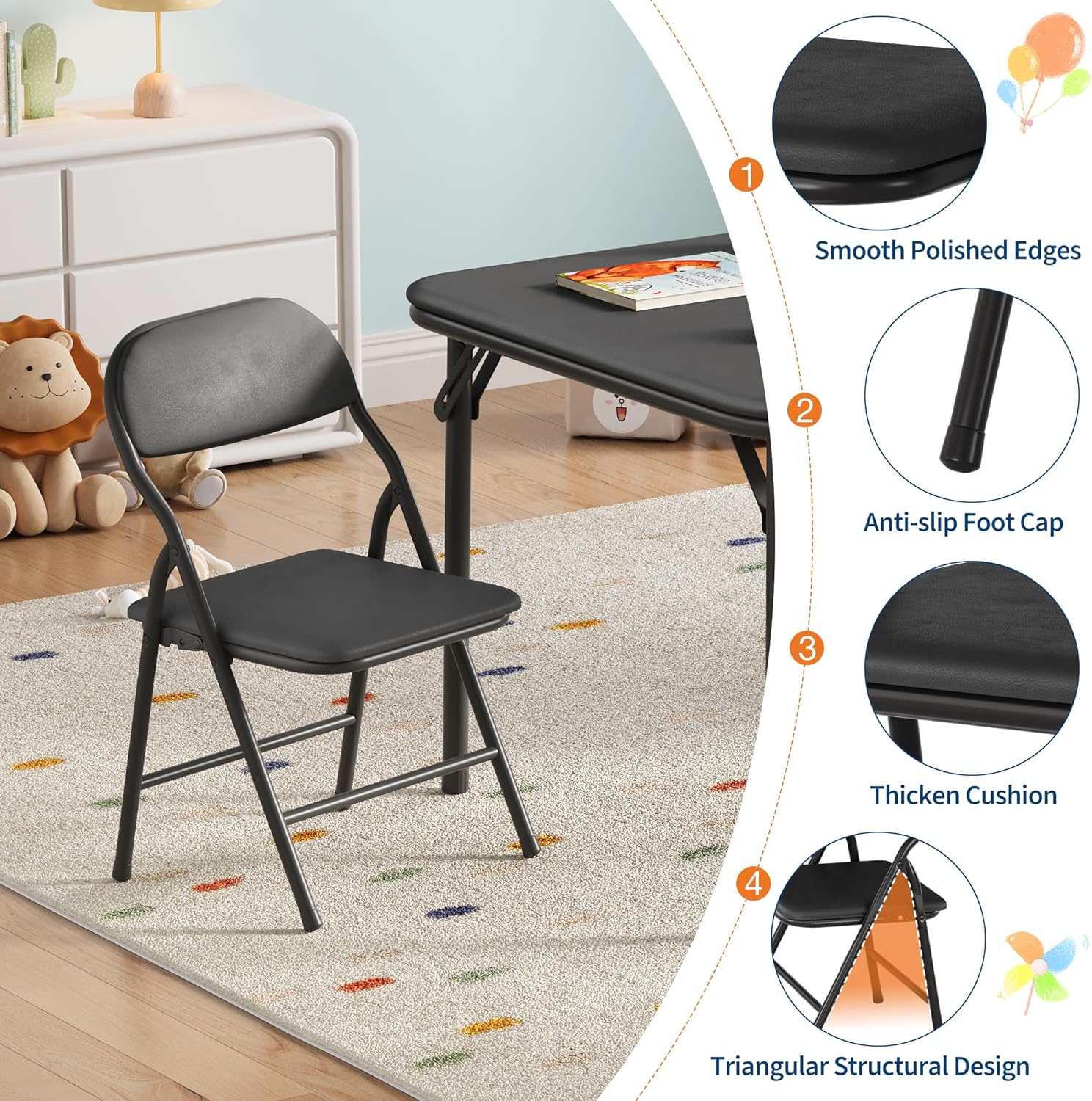 Набор из 5 предметов: детский  – обзор и цена Kids Outdoor Table And Chairs