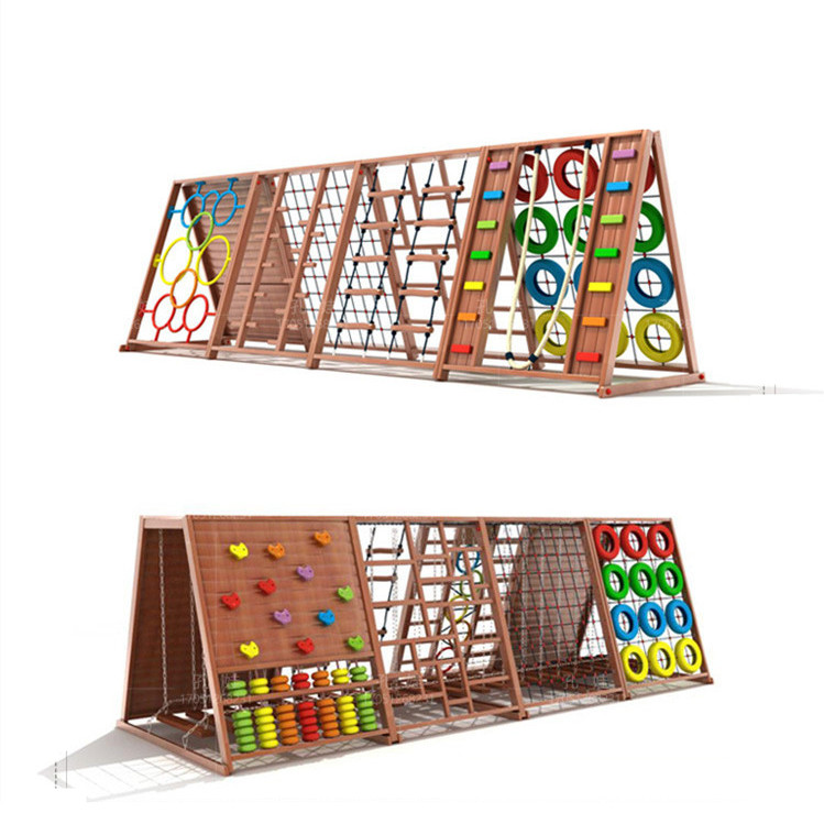Уличный деревянный игровой ком – обзор и цена Kids Outdoor Wooden Climbing Frame