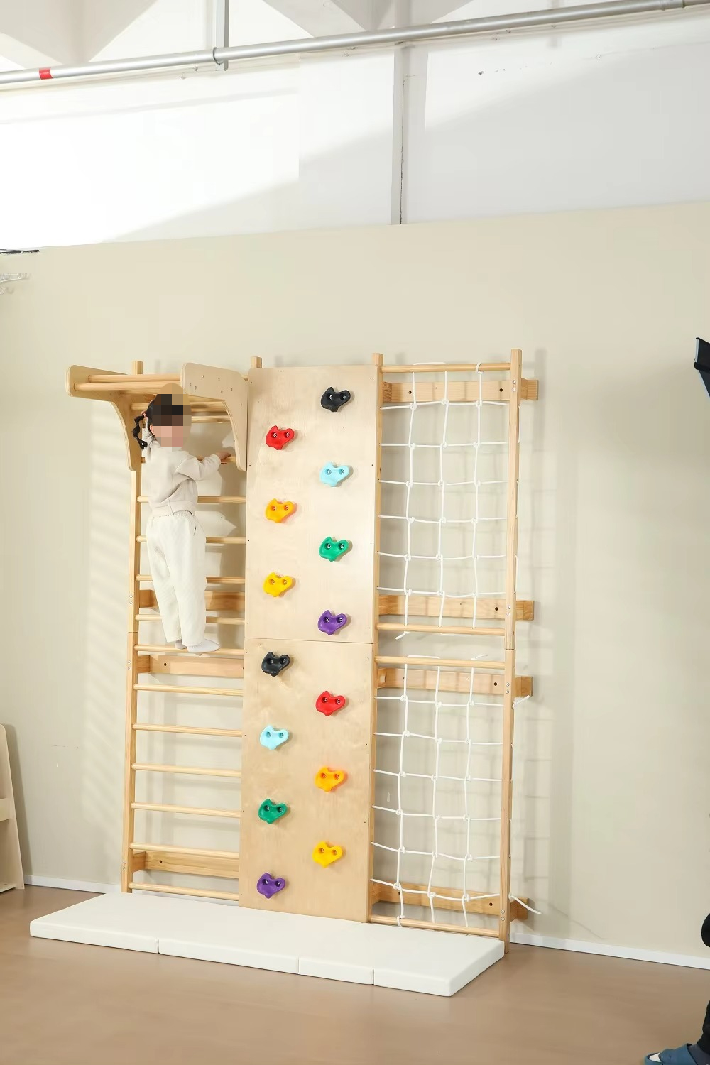 В наличии домашние бары с обез – обзор и цена Kids Outdoor Wooden Climbing Frame